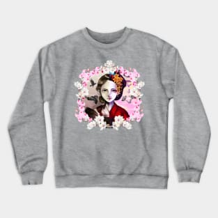 Sakura Shogun Princess Crewneck Sweatshirt